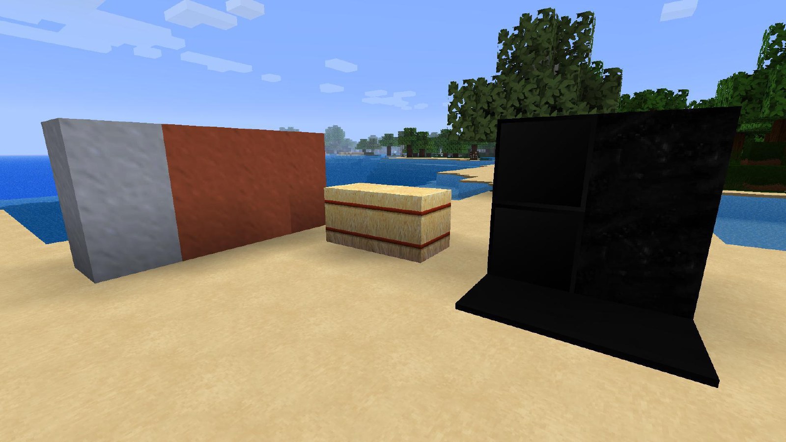 Horses using the Green Lightning resource pack